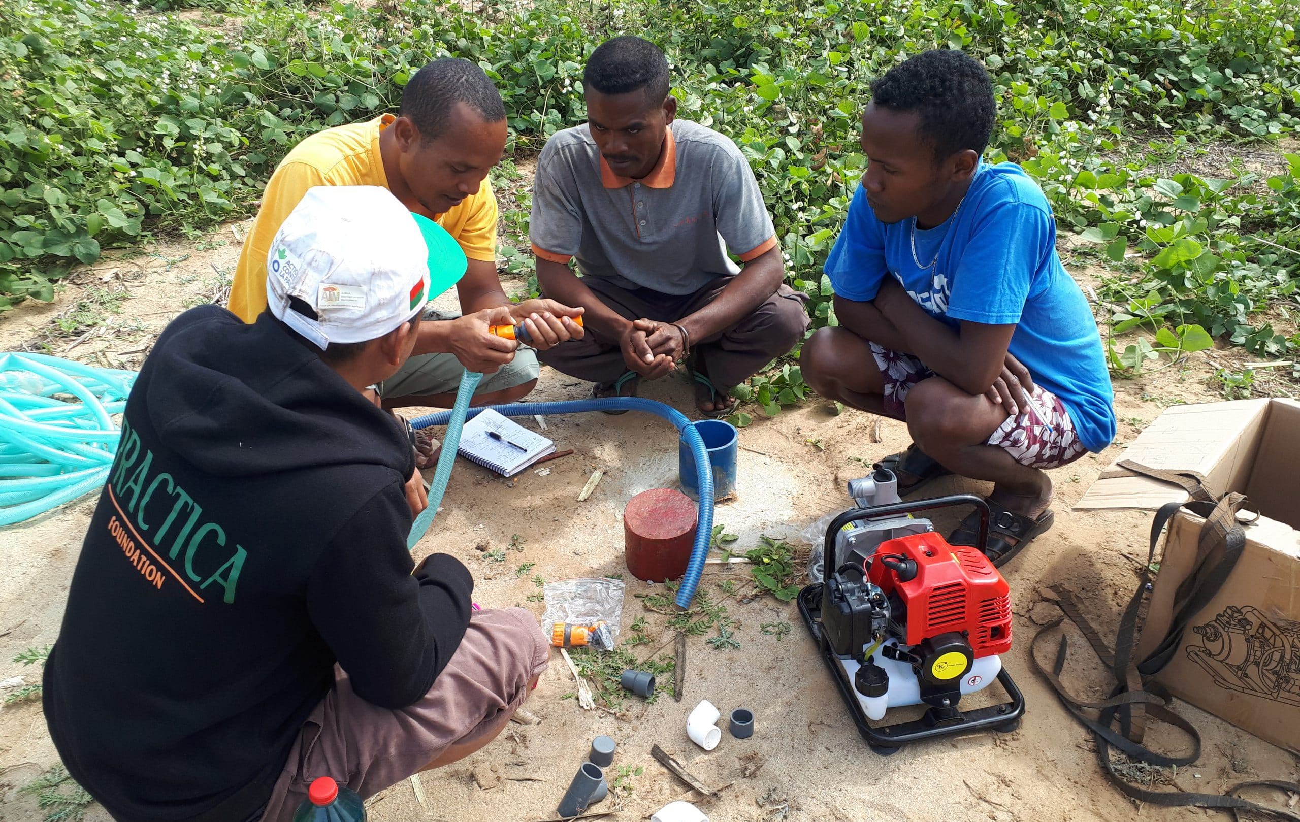 Training on pumps and irrigation systems