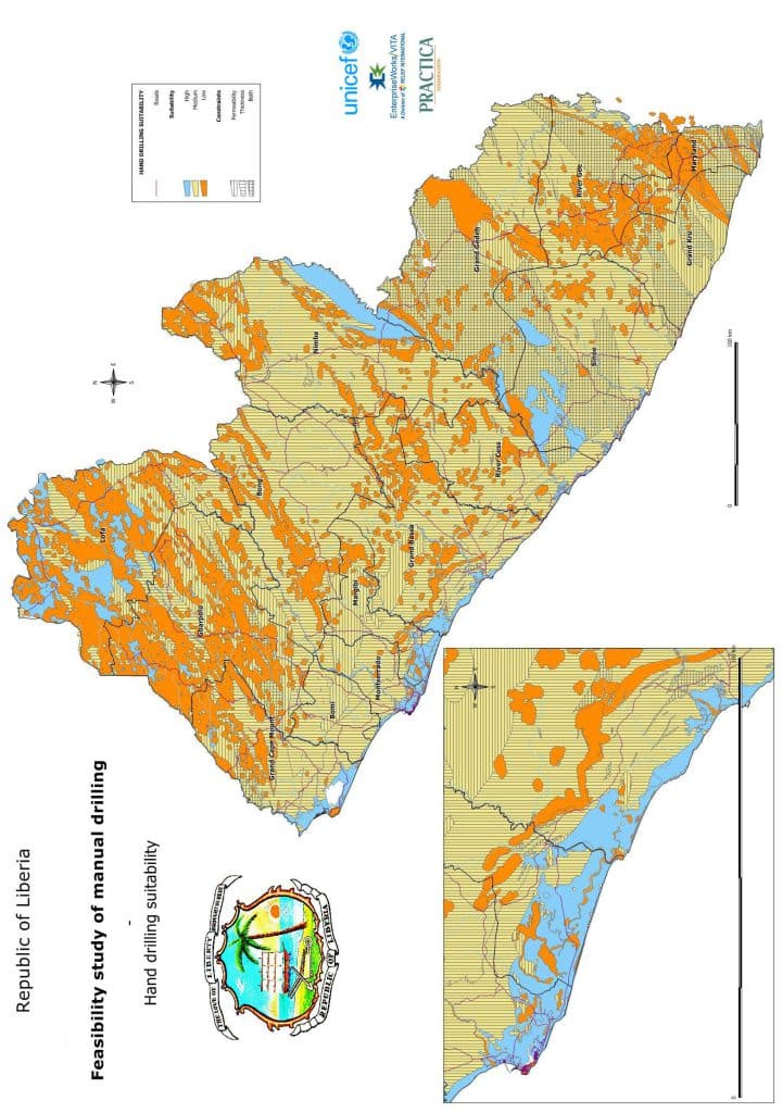 Feasibility manual drilling Liberia