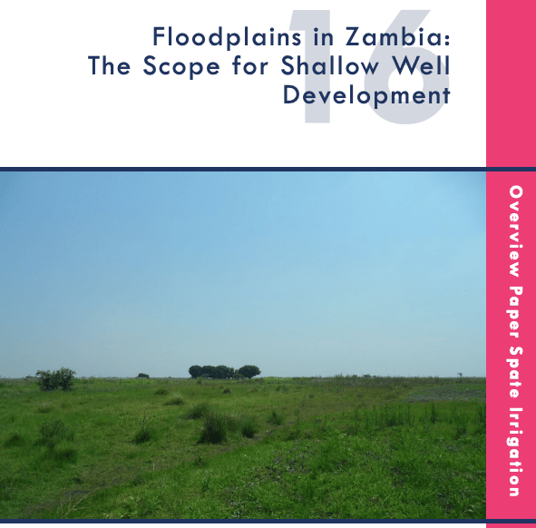 Cover report floodplains Zambia