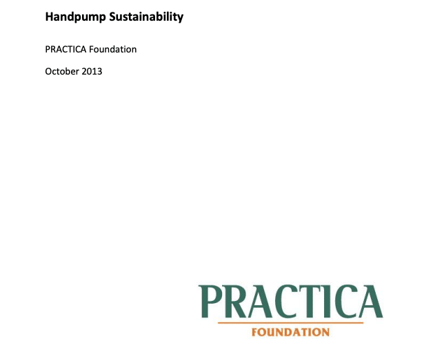 Cover handpump sustainability mid-term report