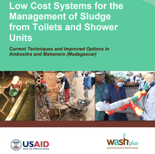 Cover Low Cost Systems for the Management of Sludge from Toilets and Shower Units
