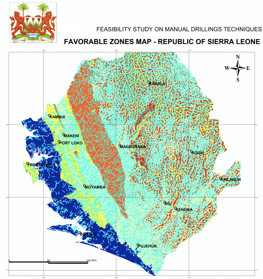 Feasibility map Sierra Leone