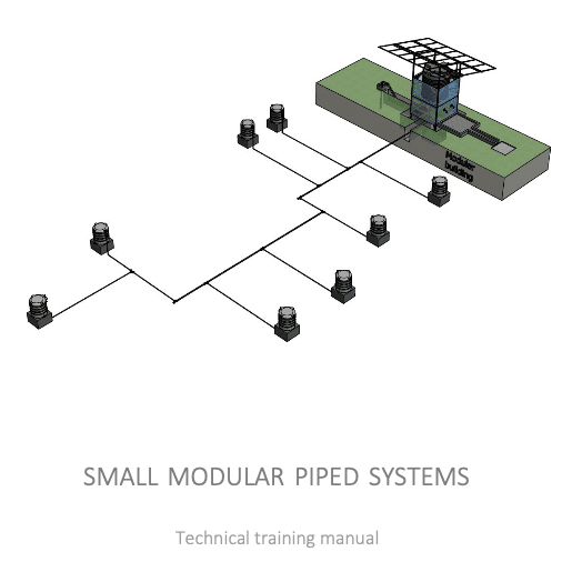 Couvrir le système d'eau modulaire manuel de formation